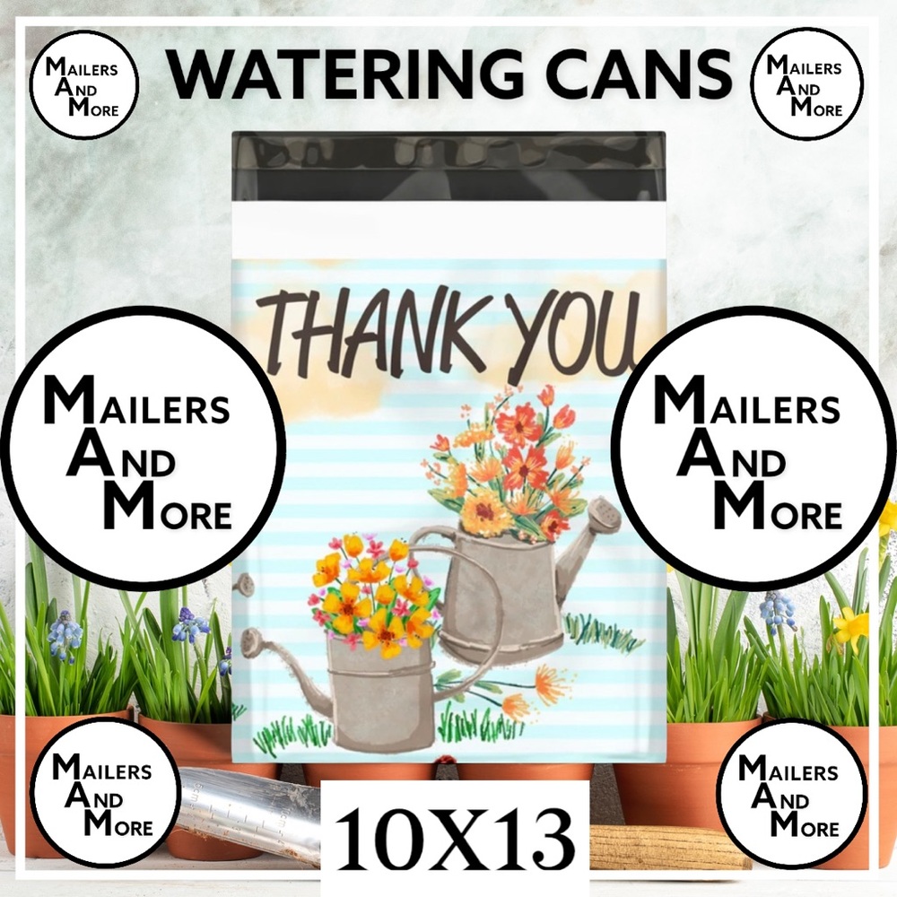 25 10X13 Watering Cans Spring Thank You CLEARANCE - Picture 5 of 7